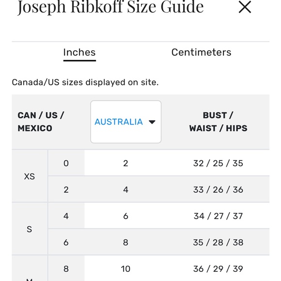 JOSEPH RIBKOFF black cold shoulder bell sleeve crop top blouse women’s size 0 - Picture 8 of 8